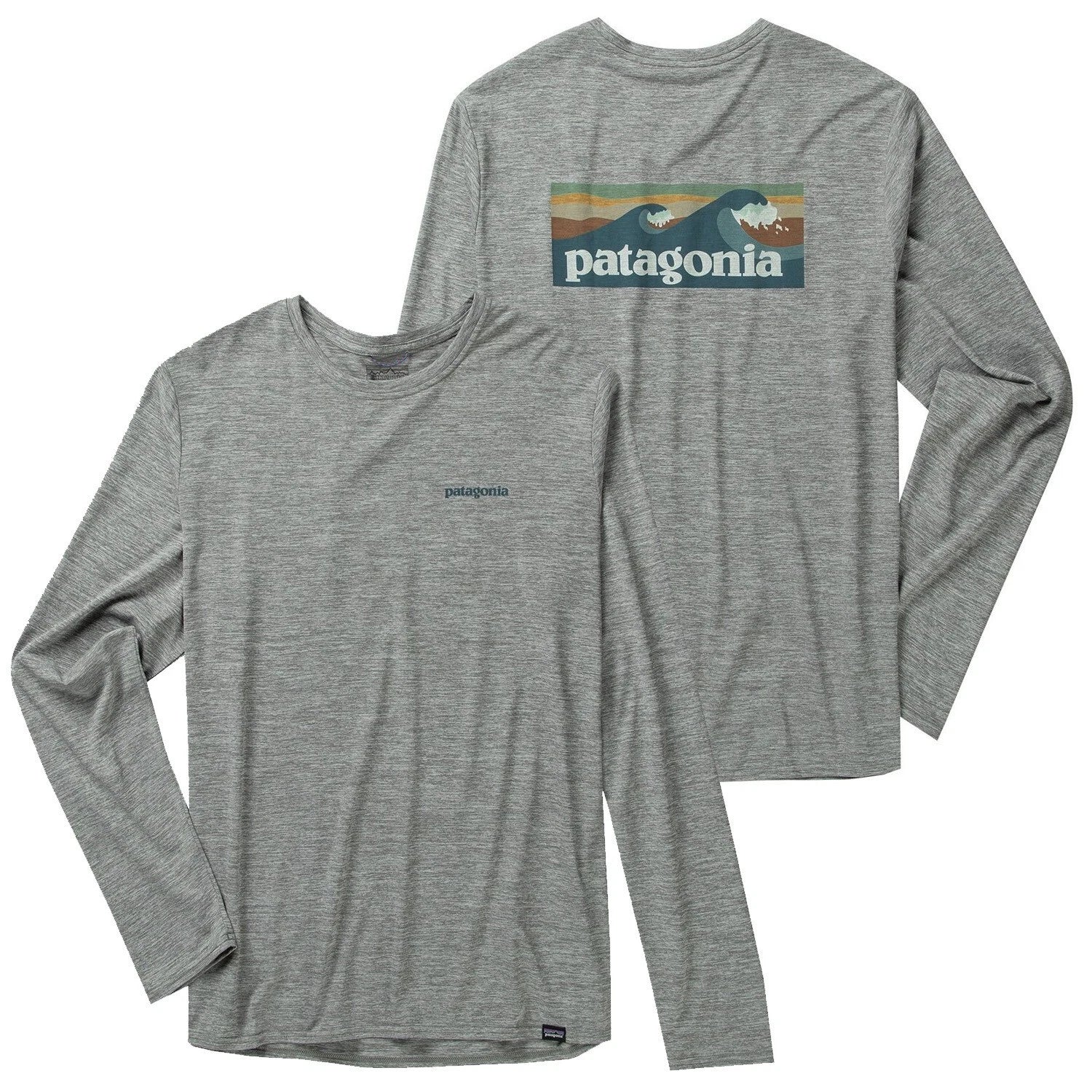 Patagonia Mens - Capilene Cool Daily Graphic L/S T-shirt Waters -Boardshort Grey