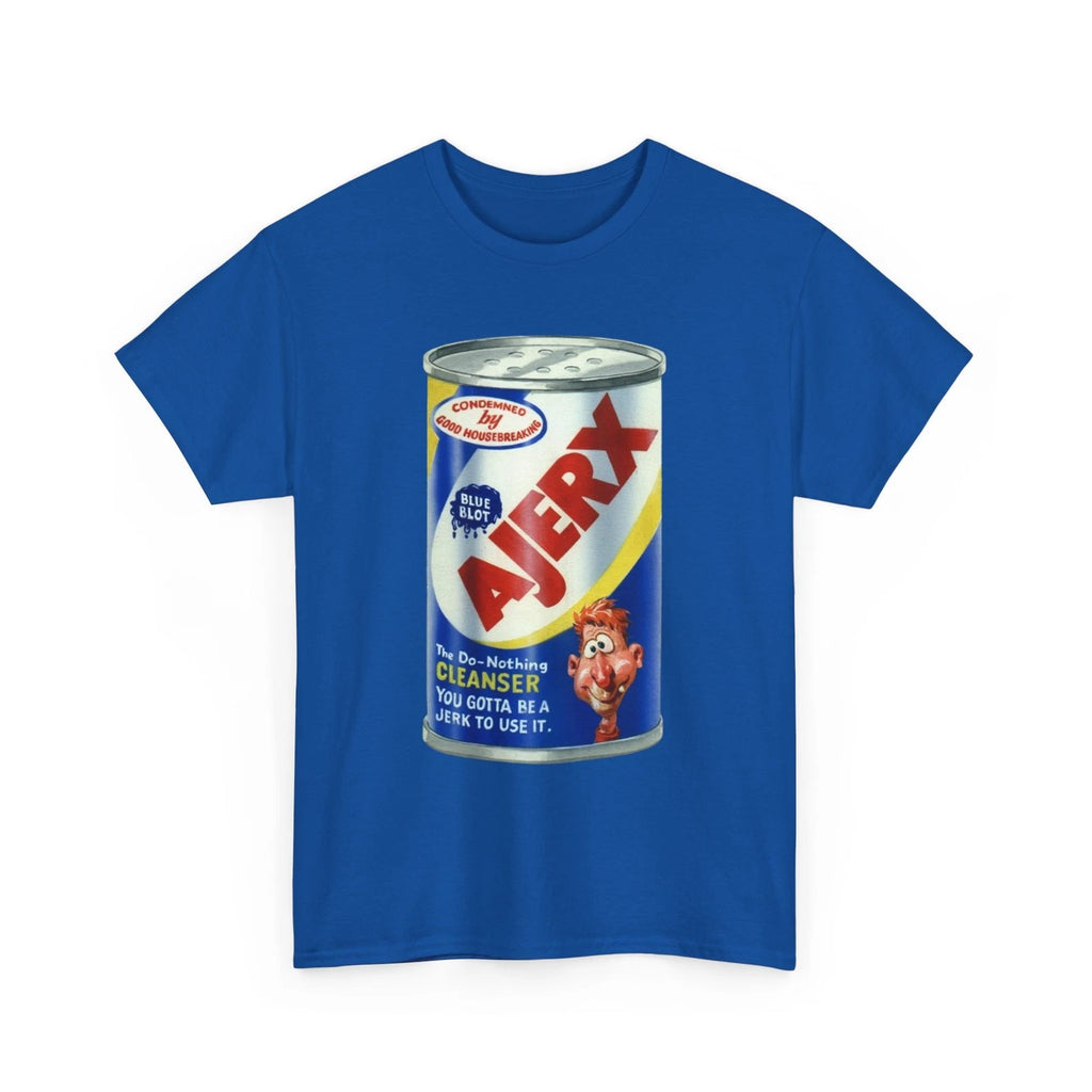 Wacky Packages Ajerx Can T-Shirt Funny AJAX Cleanser Parody