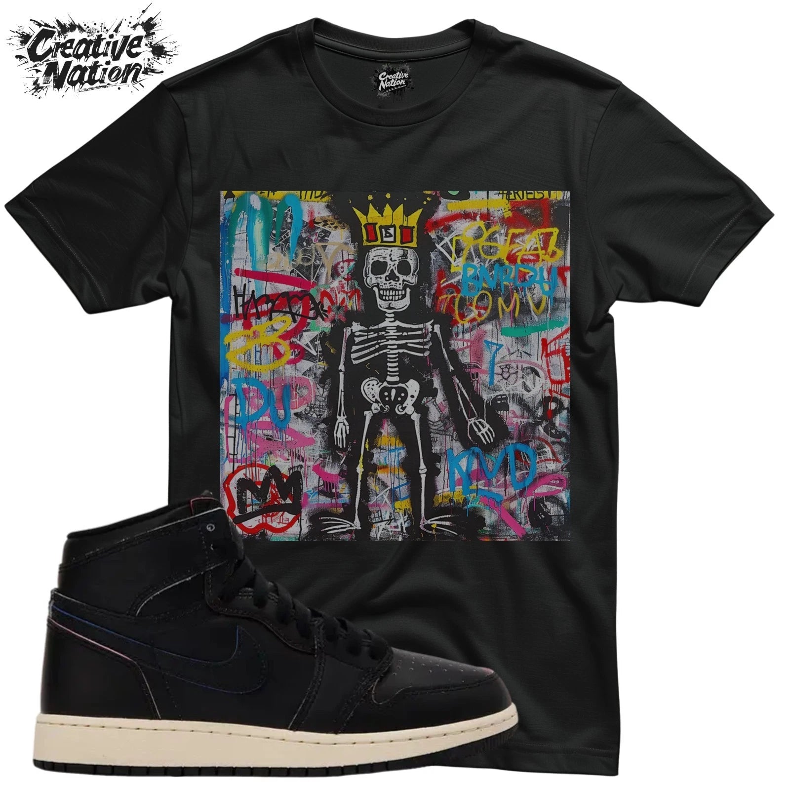 Shirt To Match 1 High OG Self Expression Unisex Tee Psychedelic Shirt