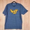 Neff T Shirt Mens XL Heather Blue Cotton Spotify Logo Classic Everyday Wear