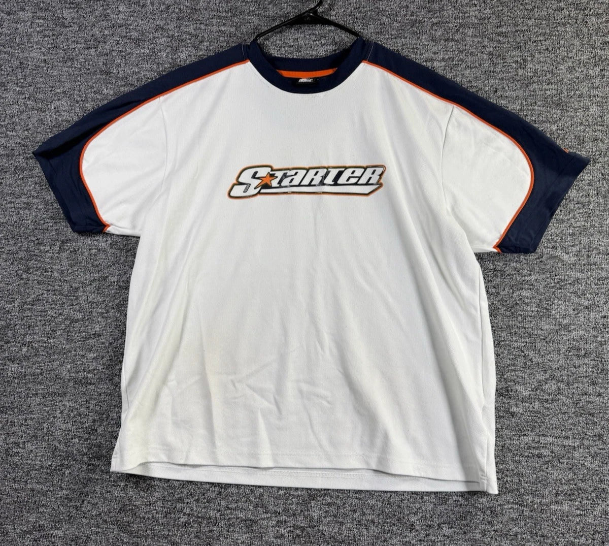 Vintage Y2K Starter Short Sleeve T Shirt Size XL