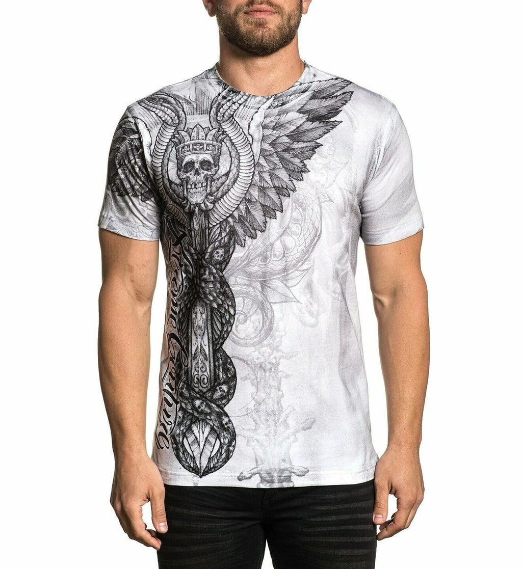 Xtreme Couture by Affliction Grave Robbers MMA Biker Tattoo T-Shirt Tee XXL