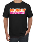 Drunkin Grownups Men Graphic Tshirt