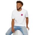 Minimalist Pink Gradient Logo T-Shirt