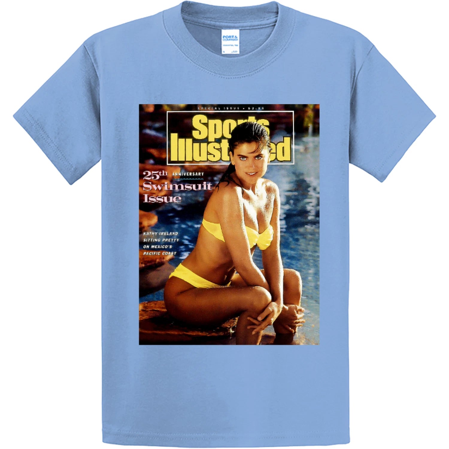 NEW Art Society POP CULTURE MAGAZINE VOL 10 LIGHT BLUE Tee Shirt S-4XL MADE USA
