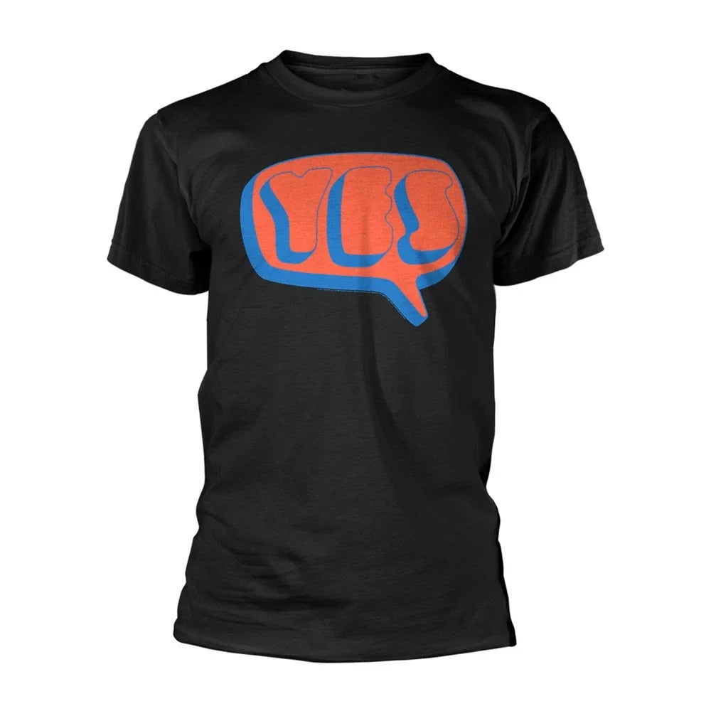 YES - SPEECH BUBBLE LOGO BLACK T-Shirt Medium