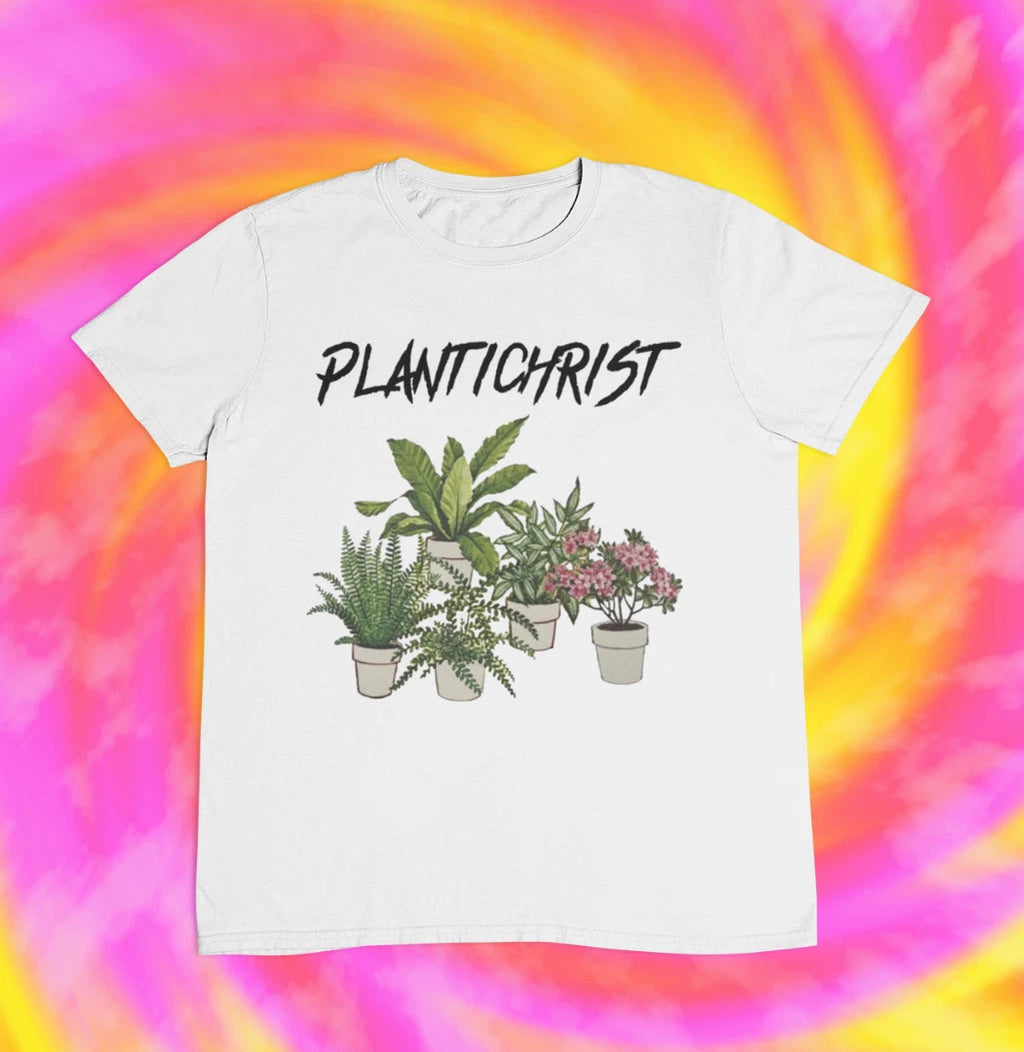 PLANTICHRIST T-Shirt | plant lover | aesthetics | y2k | retro | flowers