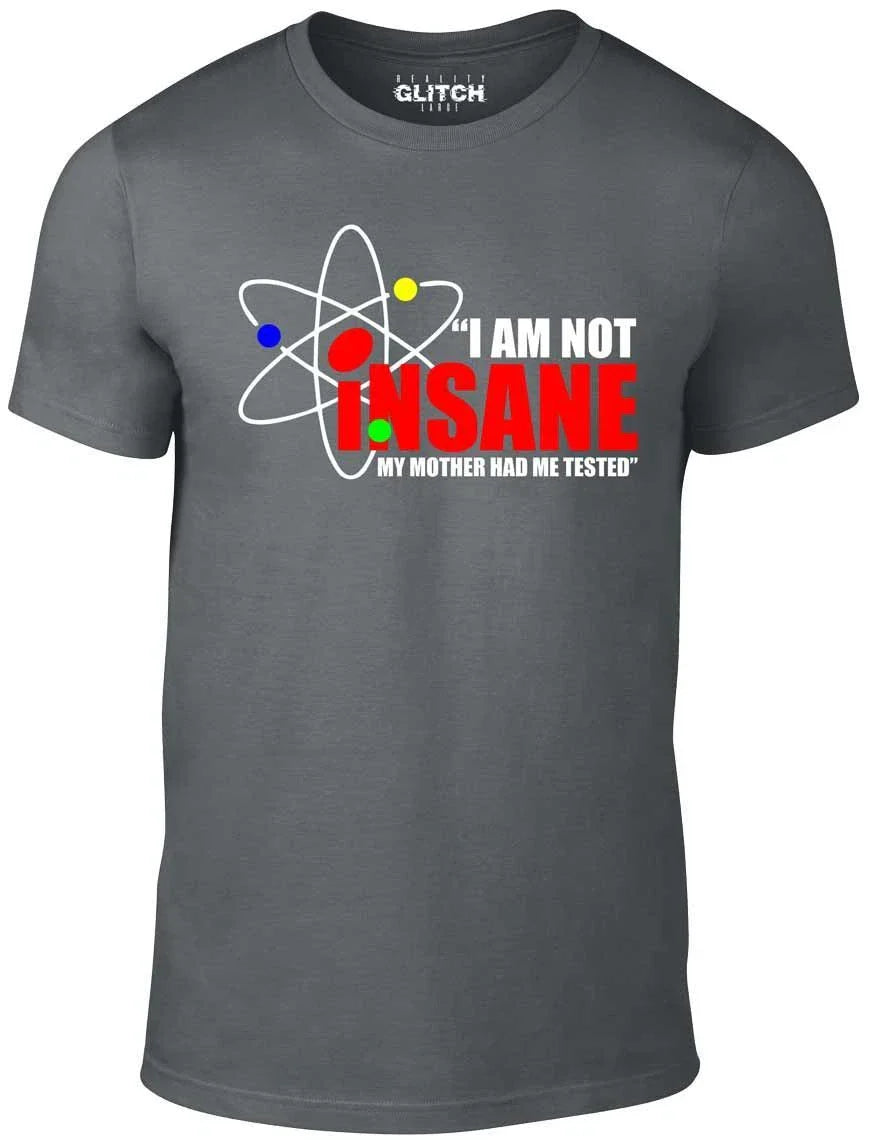New I'm not insane T-Shirt - man big bang theory top t shirt TBBT sheldon tested