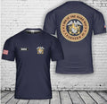 Custom Name US Navy Officer Mustang -I Did It The Hard Way- 3D T-Shirt