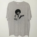 Vintage Y2K Bob Ross Happy Trees T-Shirt Size XL Gray Tennessee River 2004