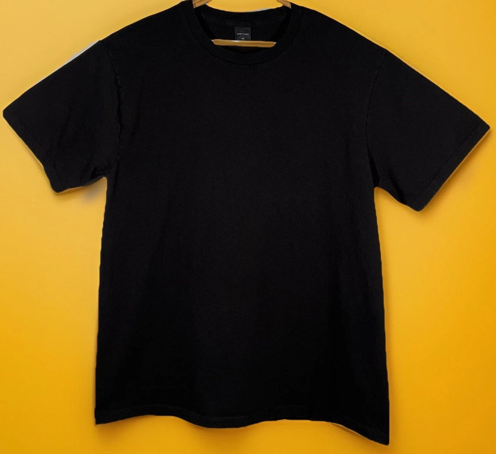 John Elliott Men’s T Shirt Crewneck Short Sleeve Size 4-XL Black Cotton Made USA