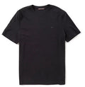Michael Kors Crew Neck Logo Black 100% Cotton Casual Short Sleeve Sz L