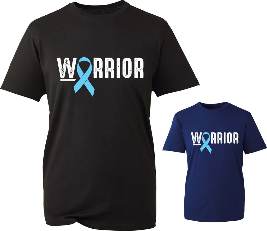 Warrior Ribbon Prostate Cancer Awareness T-Shirt Prostate Cancer Survivor Top