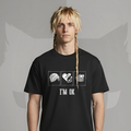 Emo Aesthetic T-Shirt Scene Hair Studded Belt I'm OK Sarcastic Alt Gift Y2K