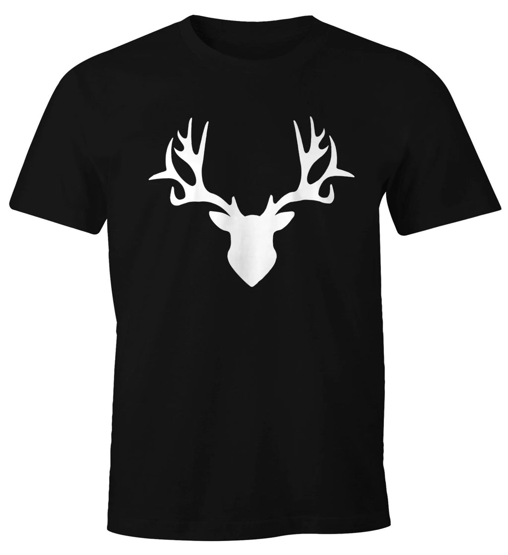 Men's T-Shirt Deer Antlers FunShirt Moonworks®