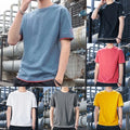 For Men For Daily Wear Men's Two-piece Tee Fake Layered Top Daily Wear