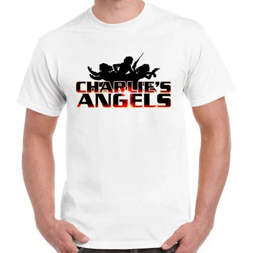 Charlie's Angels 70s TV Show Series Vintage Retro T Shirt 2373