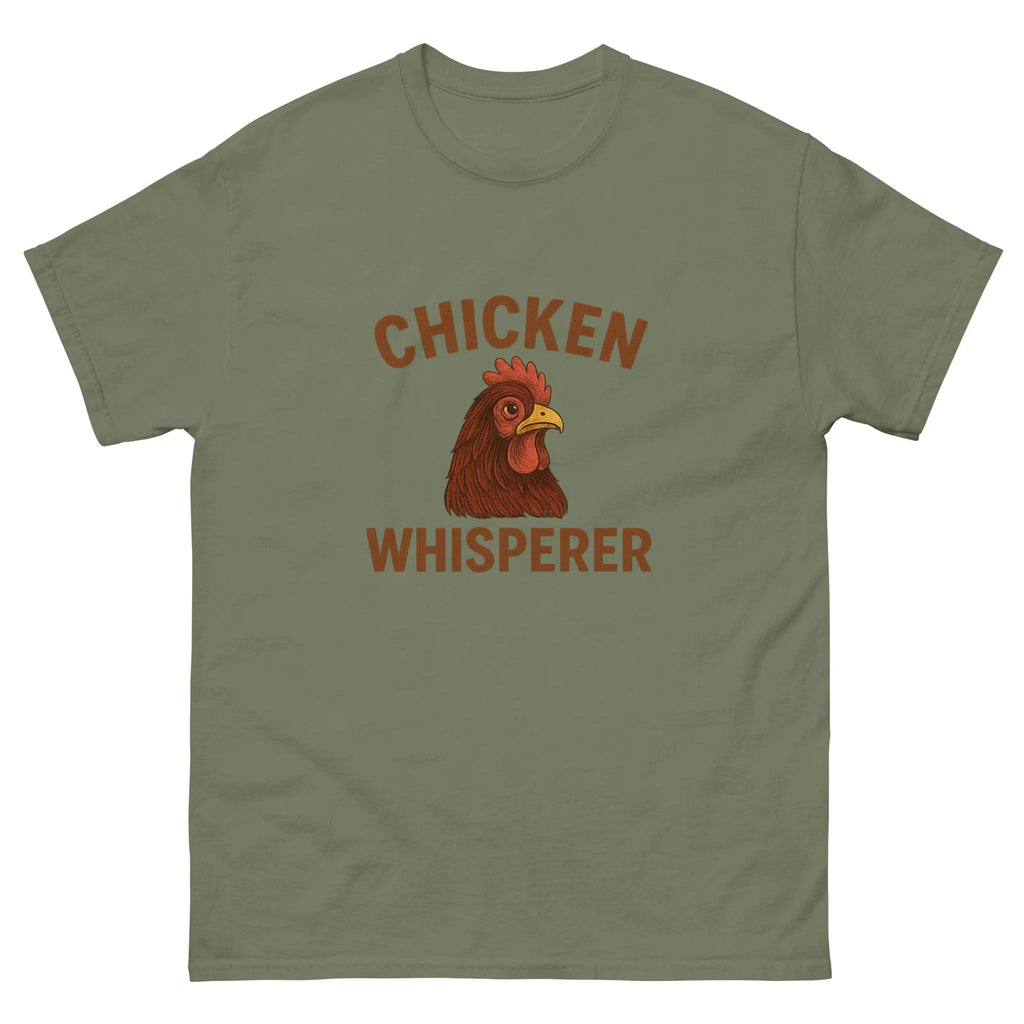Chicken Whisperer T-Shirt – Funny Hen Tee – Farmyard Humour Collection