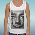 Canotta T-Shirt " Salvador Dali Mustache On " Gift Idea Road To Happiness