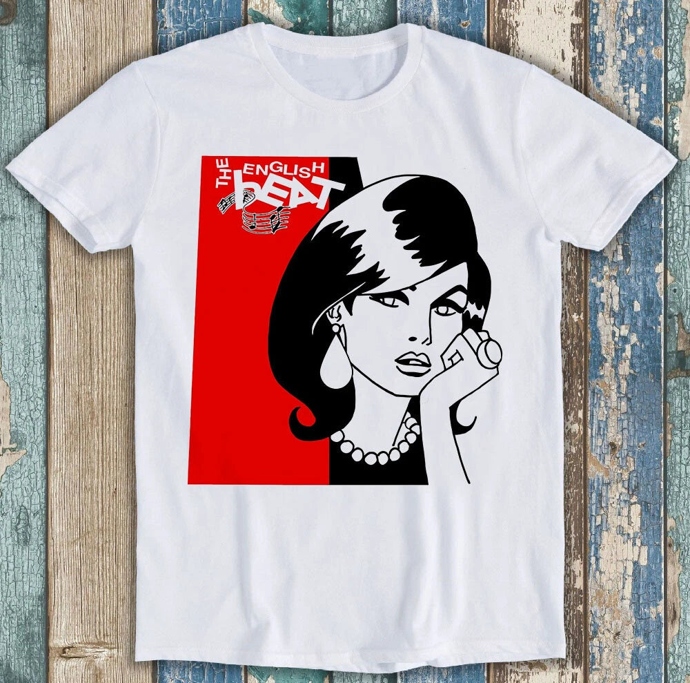 The English Beat Selfie Cover Limited Music Funny Gift Tee T Shirt M1504