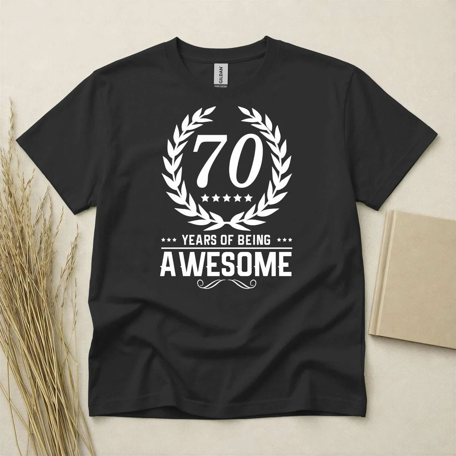 70th Birthday T-shirt Born In 1956 70 Years Old Gifts 70 Years Awesome T Shirt