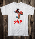 Retro Tee T Shirt 100% Cotton 80's 90's Anime Manga Akira