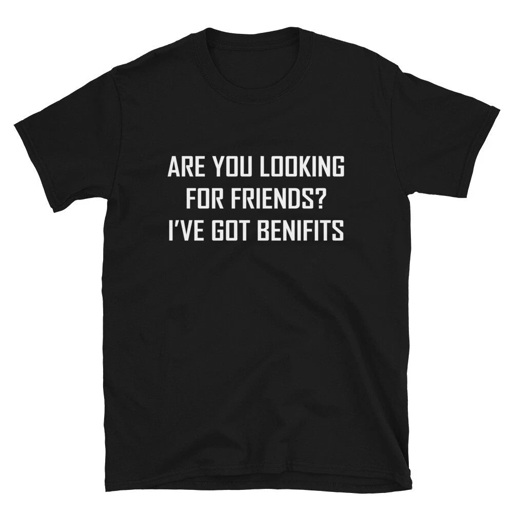 FRIENDS WITH BENIFIT Silly Humor Classic Fit T-Shirt