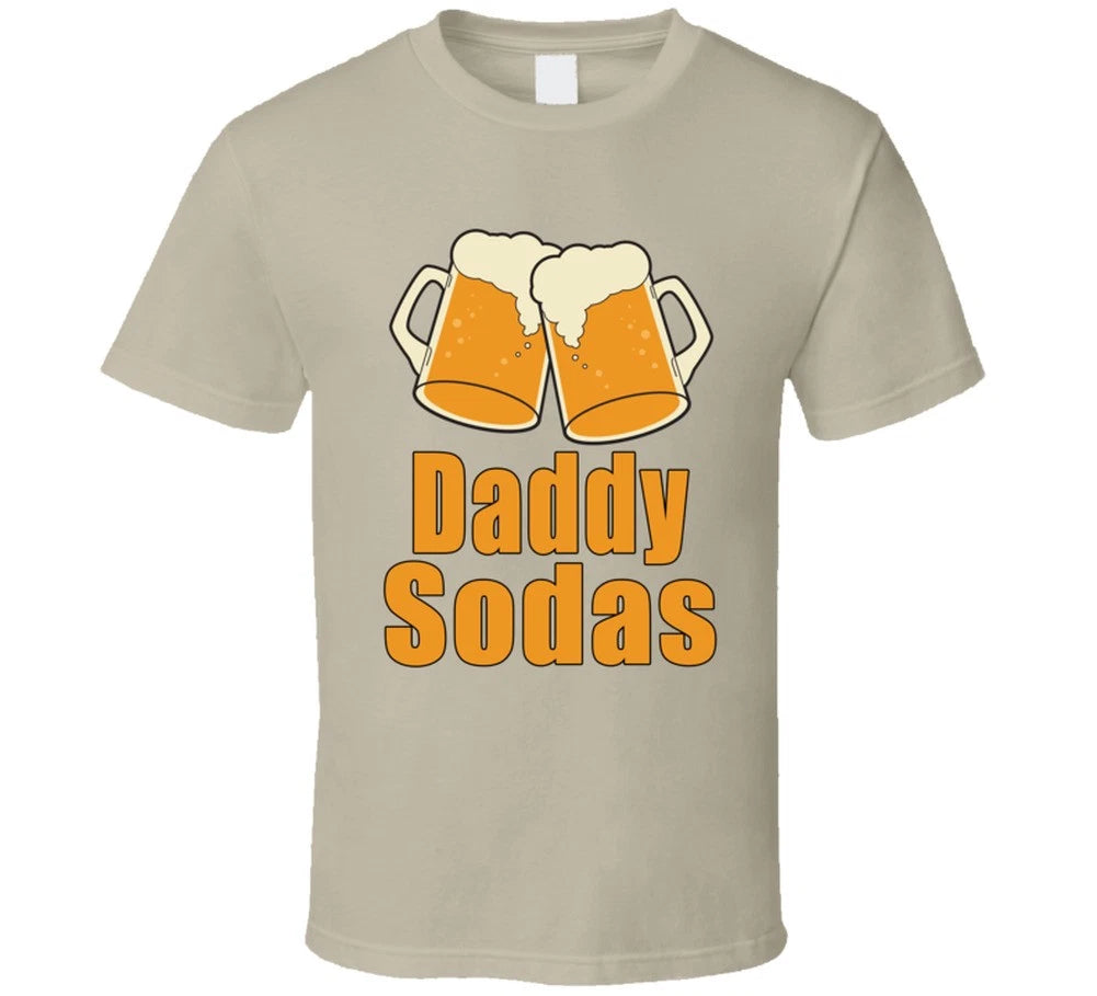 Vintage T-Shirt Daddy Sodas Craft Beer