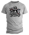 Stay Trashy T-Shirt – Funny Raccoon, Opossum & Skunk Retro 90s Tee, Boho Animal
