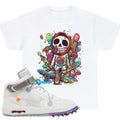 Shirt To Match Mid White Unisex Tee Psychedelic Shirt Gift For Him