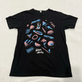 Future Islands Abstract Art Synth Pop Music Concert Band T-Shirt Size M USA Made