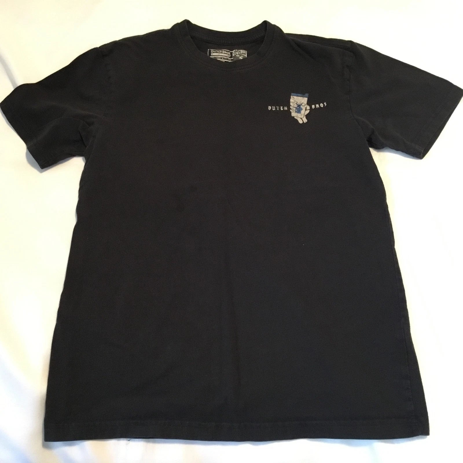 Dutch Bros Killer Coffee Black Short Sleeve Graphic Shirt Woman's Small