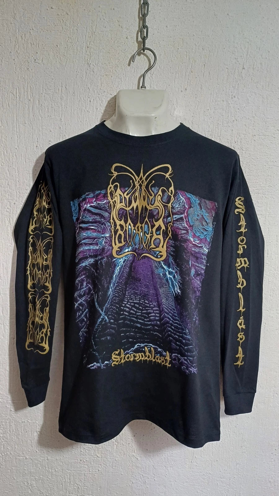 Dimmu Borgir stormblast long sleeve shirt black metal cradle of filth