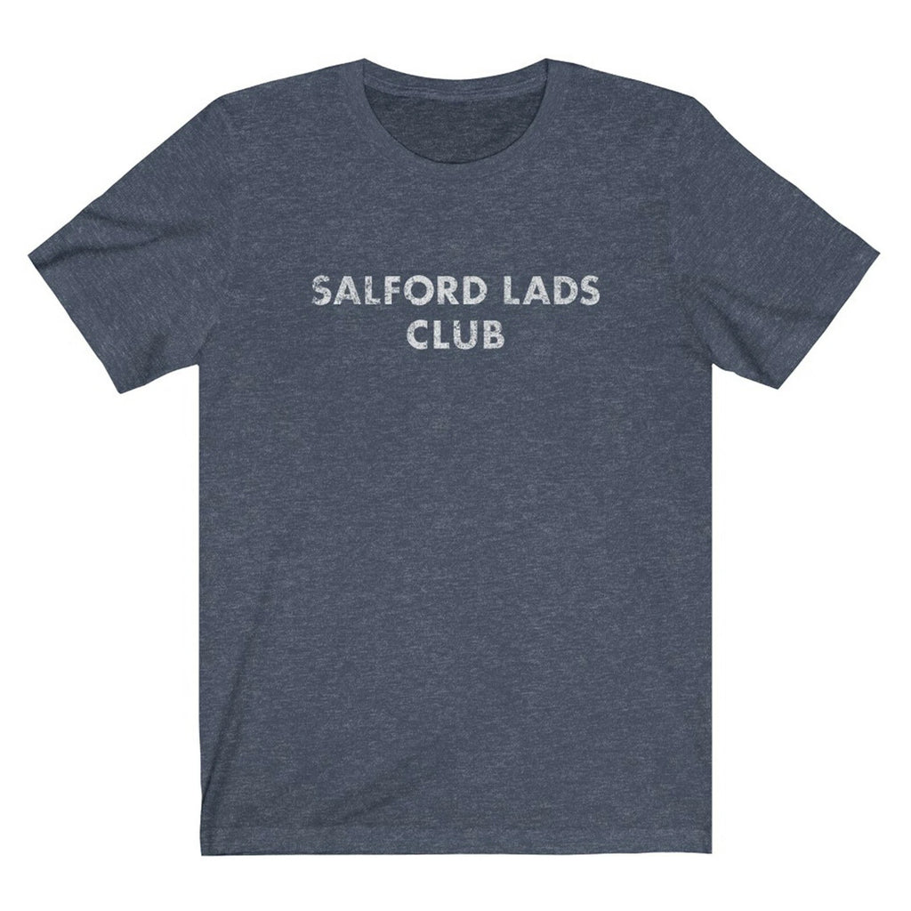 SALFORD LADS CLUB  "Vintage Look" 50/50 Blend Gym T-Shirt - Smiths morrisey