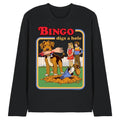 Steven Rhodes Bingo Digs A Hole Unisex Long Sleeve T-Shirt S-2XL, Black