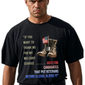 Patriotic Veteran T-Shirt, Military Service Appreciation Tee, Political Voting