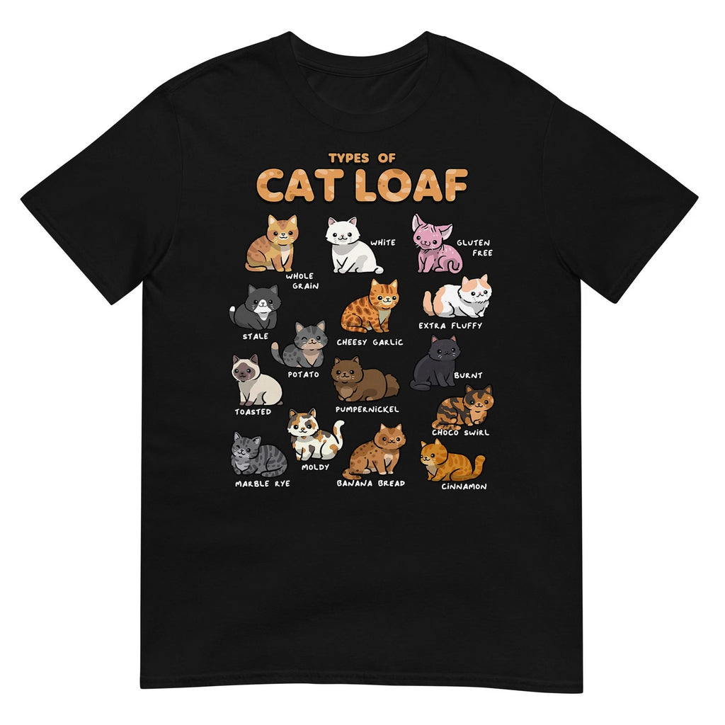 Types of Cat Loaf Cute Kitten Kawaii Cats, Cat Lover T-Shirt