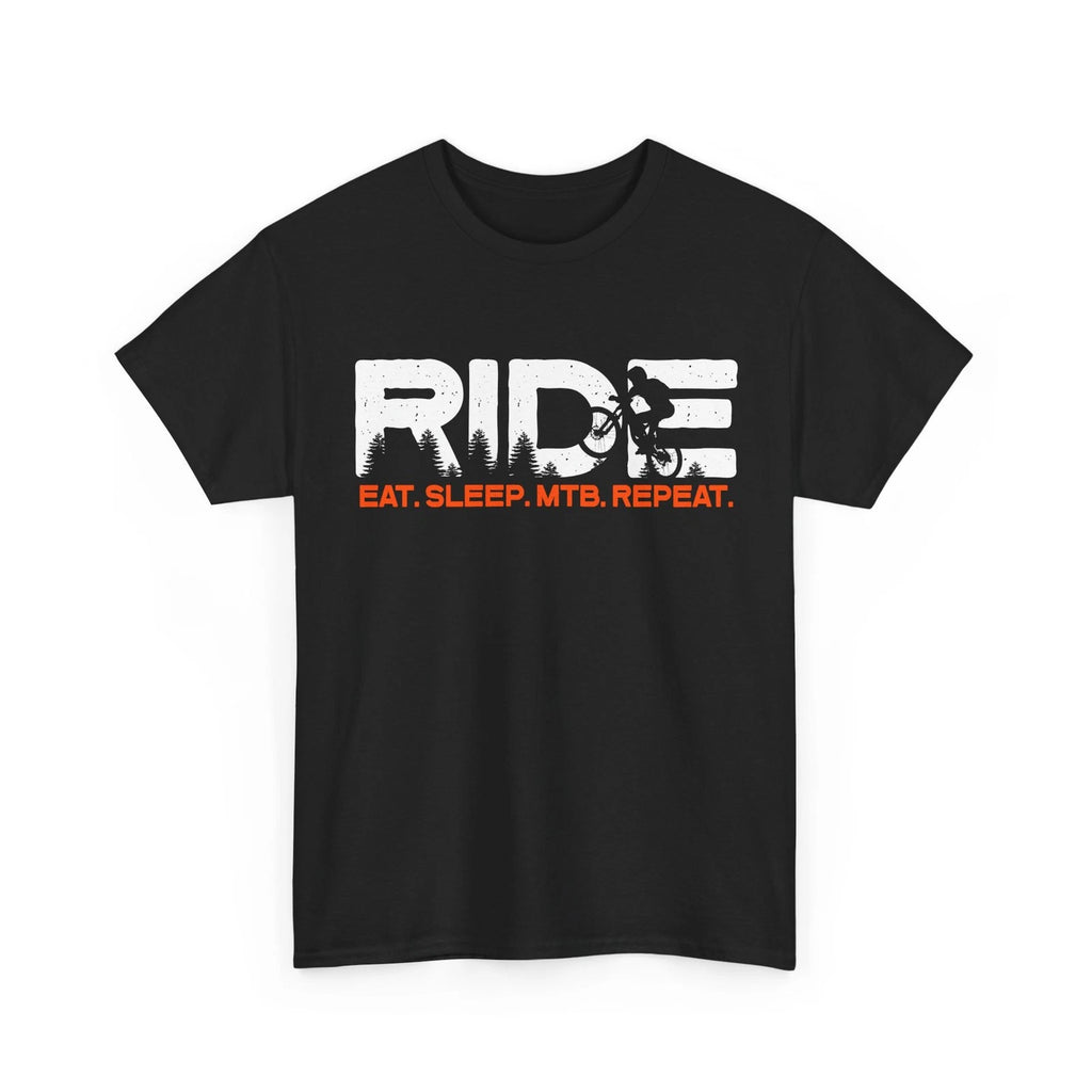 Eat Sleep MTB Repeat T-Shirt, Mountain Bike Rider Biking Funny Men Shirt