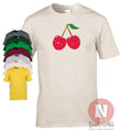 Cute Cherries T-Shirt Japanese Asian Cherry Blossom Kawaii Tee