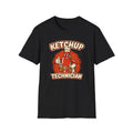 Ketchup Technician T-Shirt | Funny Condiment Grilling Tee | BBQ Dad Joke