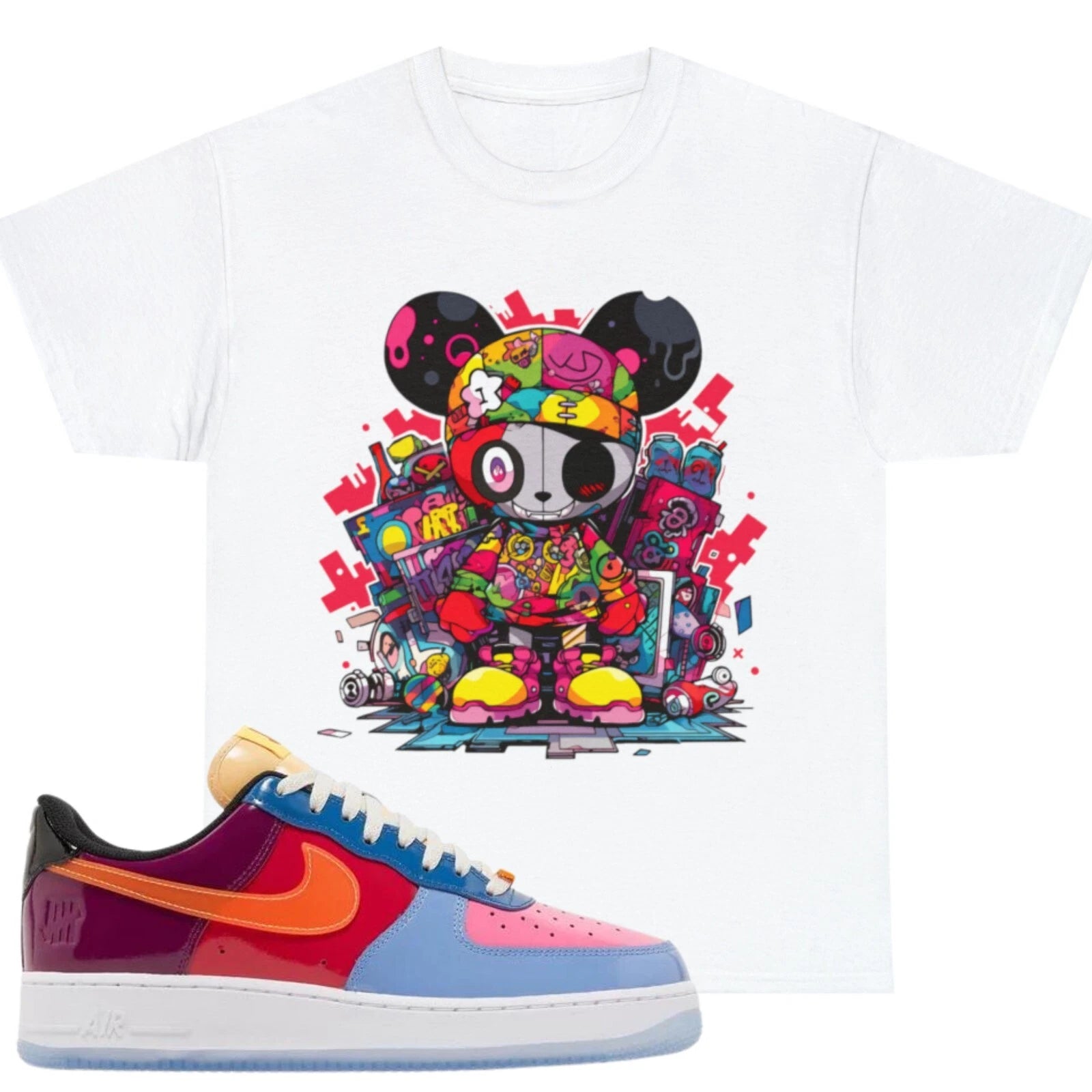 Shirt To Match Orange Unisex Tee Sneaker Shirt