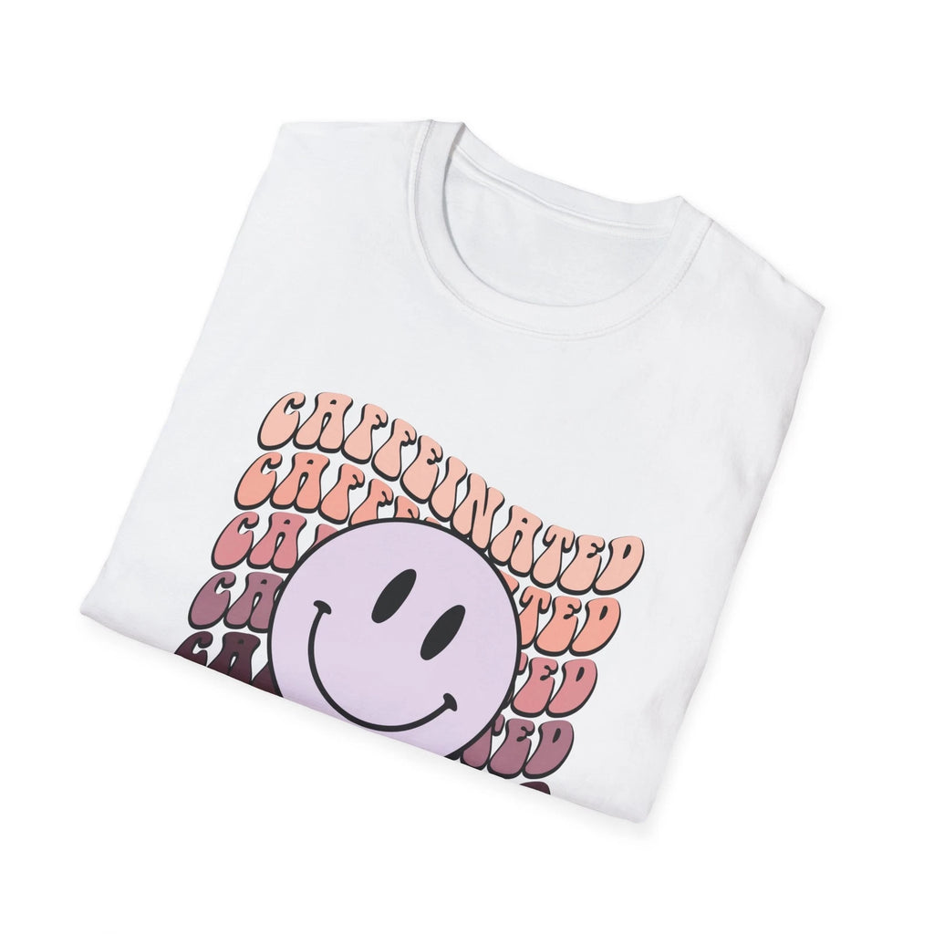 Caffeinated Coffee Unisex Softstyle T-Shirt Tee