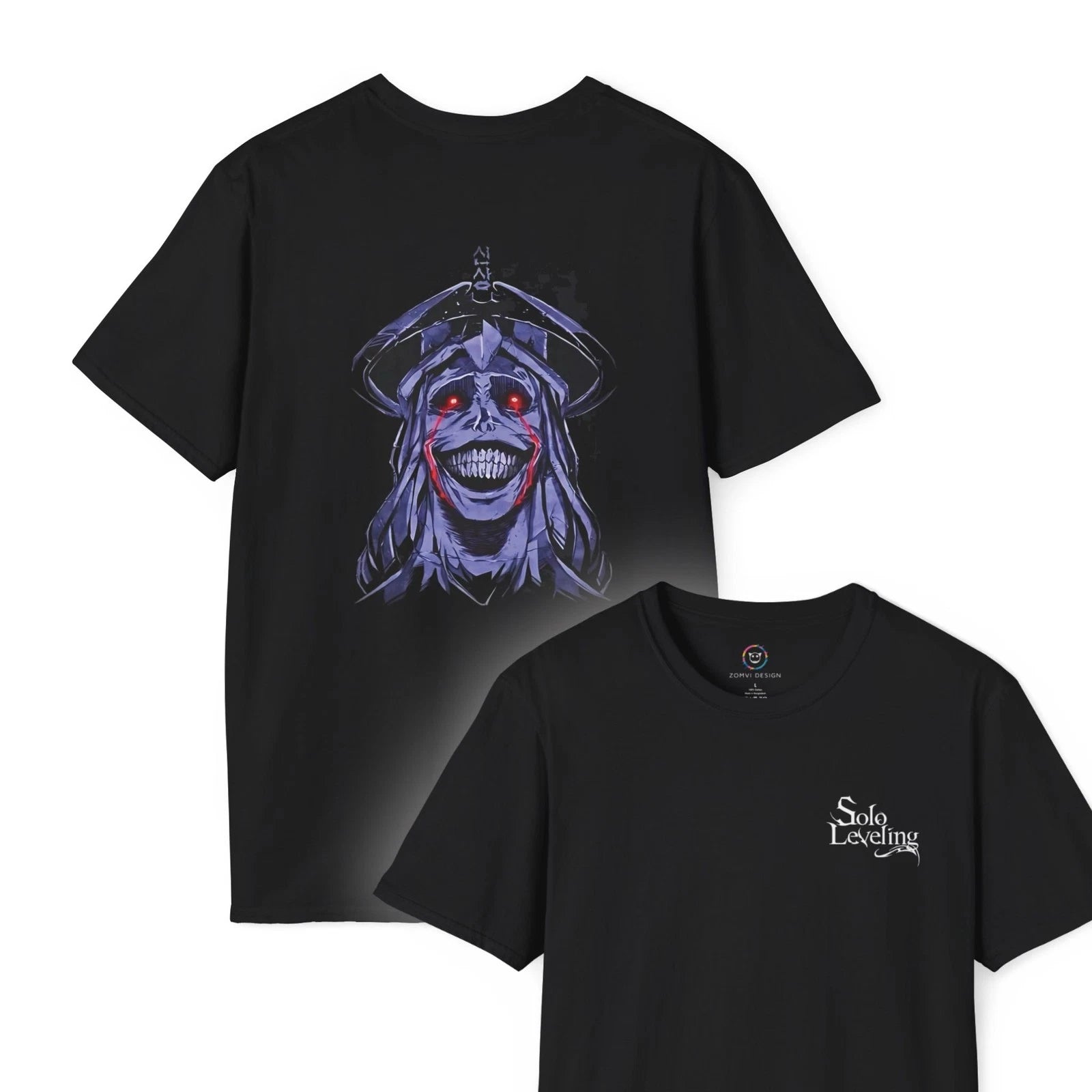 Anime-Inspired Tee, Trendy Graphic T-Shirt, Perfect Gift for Fans, Solo Leveling