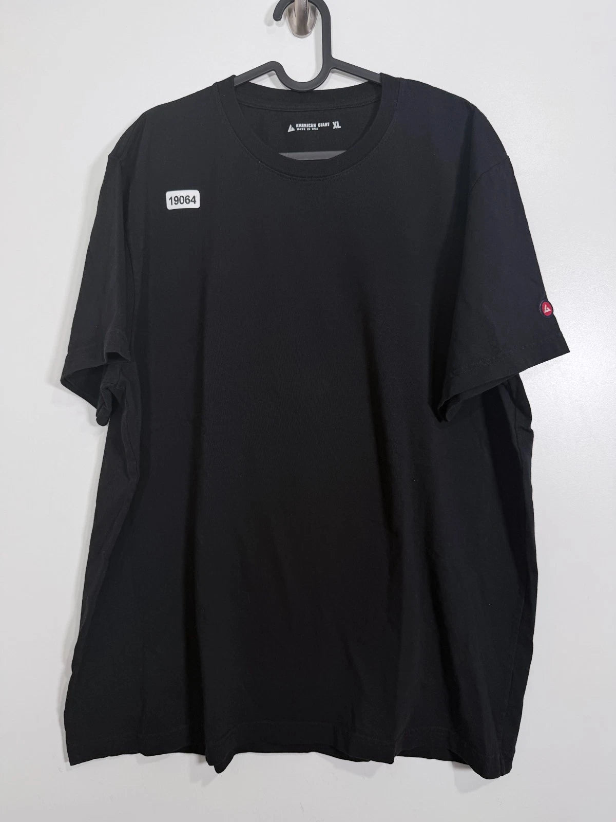 American Giant Mens Basic Staple Capsule Minimalist Timeless T Shirt Black Sz XL