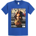NEW Art Society POP CULTURE MAGAZINE VOL. 1 ROYAL BLUE Tee Shirt S-4XL MADE USA