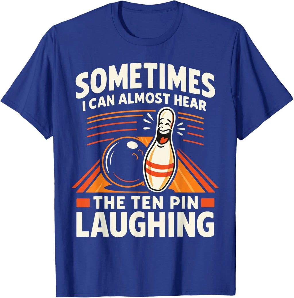Cool Bowling Dad Bowler Crazy Best Funny Bowling Unisex T-Shirt
