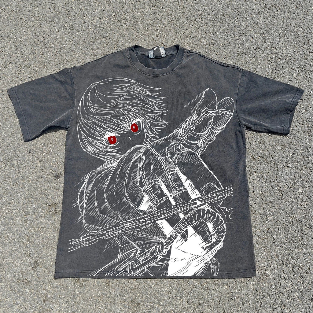Hunter x Hunter Kurapika Emperor Time Vintage Wash Heavyweight Cotton T-Shirt