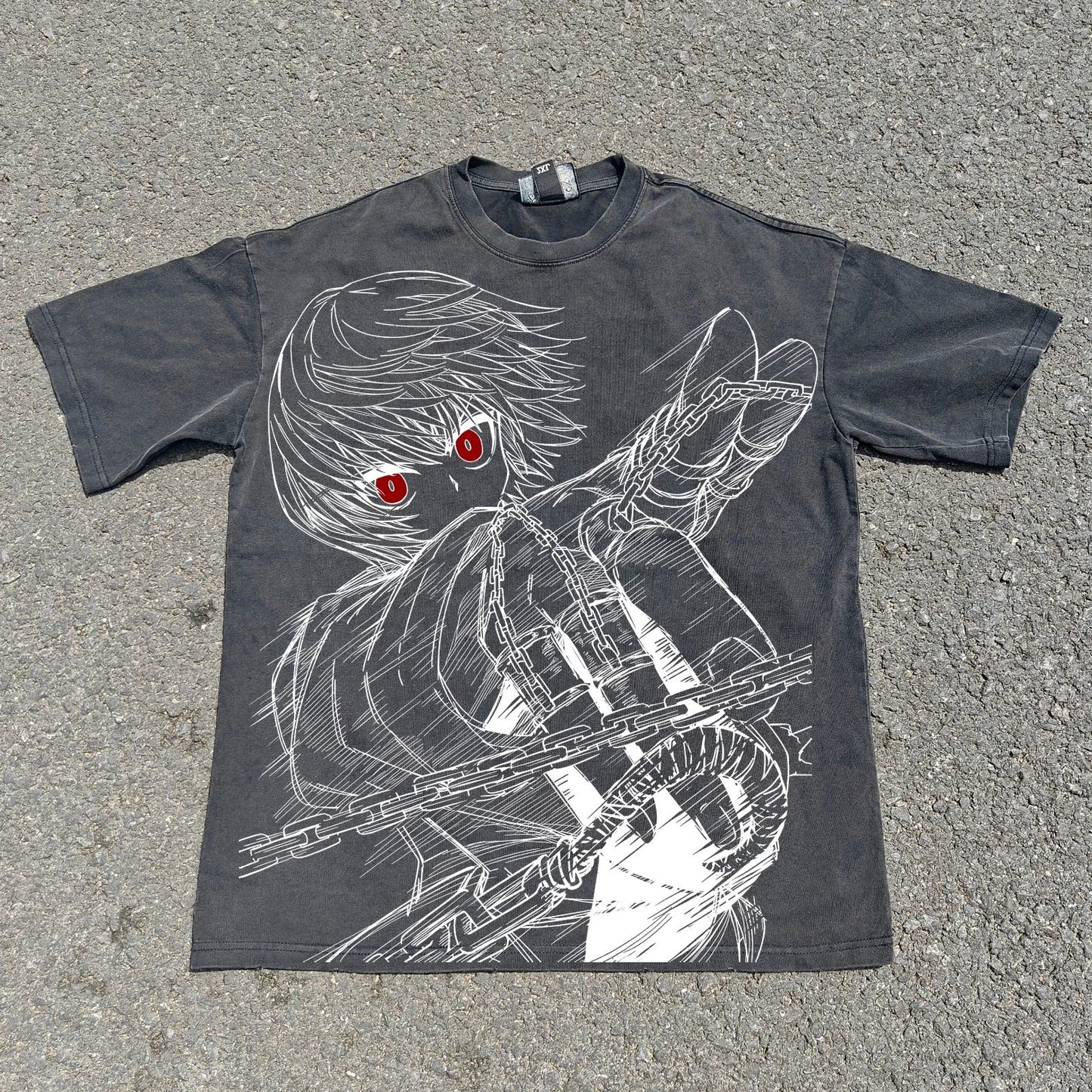Hunter x Hunter Kurapika Emperor Time Vintage Wash Heavyweight Cotton T-Shirt
