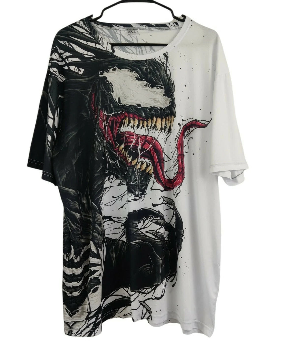 Unisex 3D Print Creative Super Hero Short Sleeve T-Shirt Graphic Top Sz 3XL