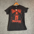 Death Row Modern Shirt Adult Size Small Black Short Sleeve Men's Graphic Print